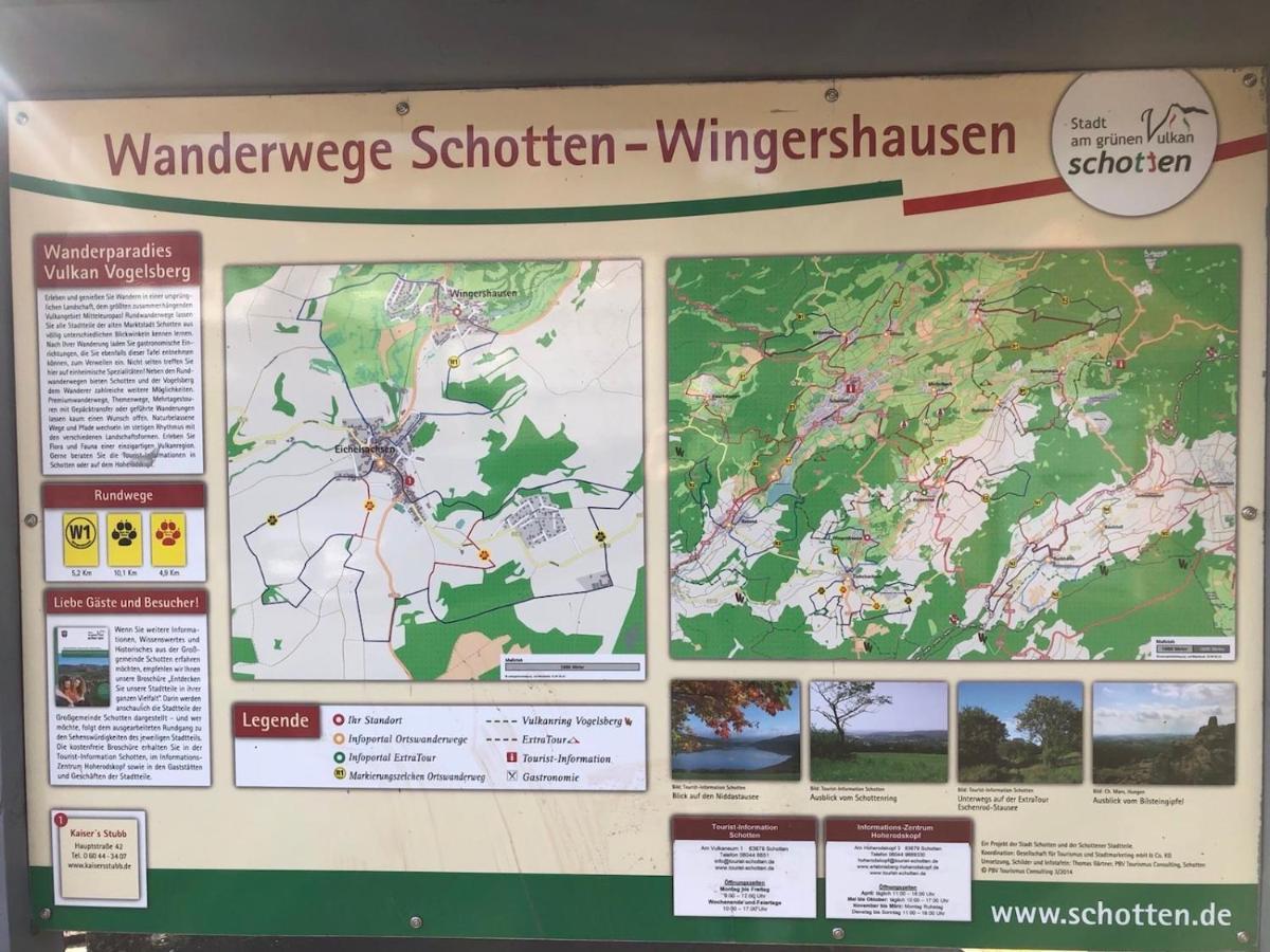 Gesamte Landhaus inklusive Parkplatz auf Grundstück Schotten Exterior foto